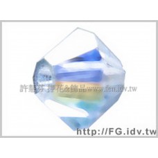 5301施華洛角珠211AB-3mm淺藍寶石1包-50個