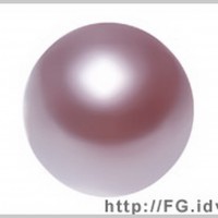 8mm施華洛5810水晶珍珠352粉金薔薇-10個