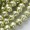 6*7mm捷克水晶珍珠-螺旋圓_橄欖綠色