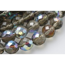 10mm捷克棗形珠_灰鑽石色