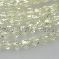 捷克棗形珠3mm黃水仙色-50個