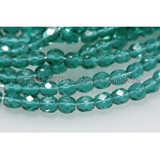 捷克棗形珠3mm翡翠綠-50個