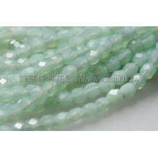 捷克棗形珠3mm青瓷綠-50個