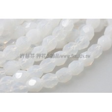 捷克棗形珠4mm海洋蛋白-50個