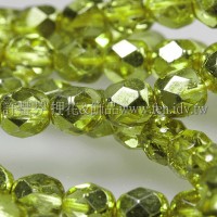 6mm閃亮黃綠-20個