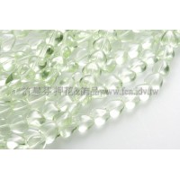 6X6mm捷克小愛心形珠-翠橄欖綠-50個