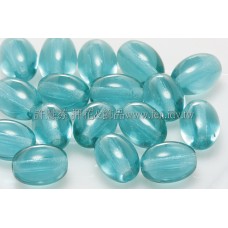 捷克米粒珠6x8mm水鴨藍綠-20個