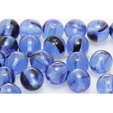 捷克圓形珠6mm水手藍