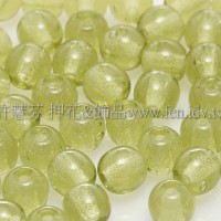 捷克圓形珠4mm草綠色-50個