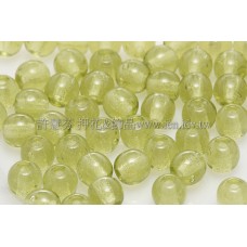 捷克圓形珠4mm草綠色-50個