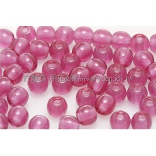 捷克圓形珠4mm紅葡萄色 -50個