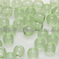 捷克圓形珠4mm翠橄欖綠-50個