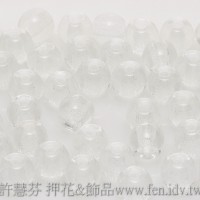 捷克圓形珠4mm晶亮水晶色-50個