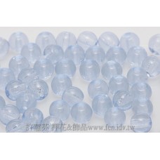 捷克圓形珠4mm淺寶藍色-50個