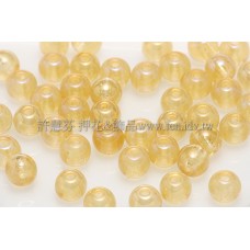 捷克圓形珠4mm珠光蜜橙色-50個