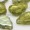 10x12mm捷克葡萄葉形珠-透明炫彩草綠色-10個