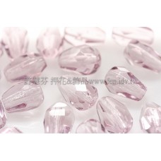 捷克水滴形珠-切角-5x7mm紫水晶色-20個