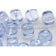 捷克方形珠珠5mm蔚藍色-20個