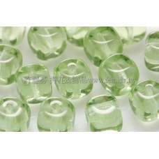 捷克方形珠5mm翠橄欖綠-20個