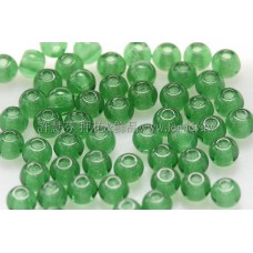 捷克圓形珠3mm祖母綠-50個