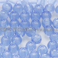 捷克圓形珠3mm亮天藍色-50個