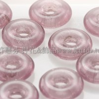 捷克甜甜圈珠2.5*8mm紫丁香色