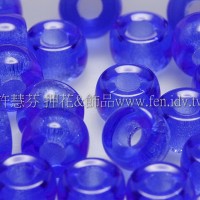 6mm捷克花輪圓形_藍寶石