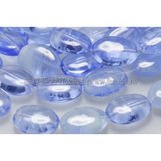 12*10mm橢圓形珠-藍寶石冰晶