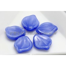 12*15牡丹葉珠-鼠尾草藍色