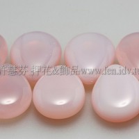 12*16胖水滴形珠_牛奶草莓