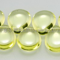 12*16胖水滴形珠_晶亮黄;;;水仙