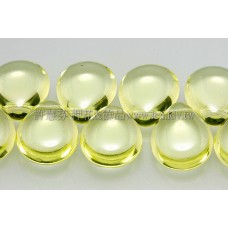 12*16胖水滴形珠_晶亮黄;;;水仙