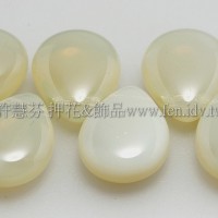 12*16胖水滴形珠_牛奶炫金色