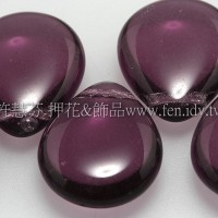 12*20胖水滴形珠_紫水晶色