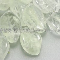 14*9夜光紫藤葉-冰晶翠綠橄欖石色