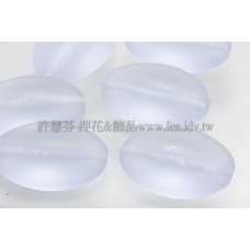 捷克綜合珠-24-16mm亮天藍