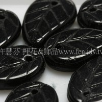 捷克綜合珠-14-9mm黑色