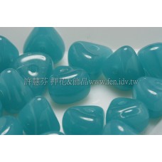 捷克綜合珠-6-9mm深孔雀藍