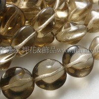 捷克綜合珠-14mm煙燻黃水晶