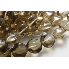 捷克綜合珠-14mm煙燻黃水晶