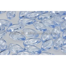 5X10mm捷克楔形葉珠-晶藍色-1包-20個