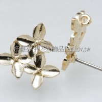 仙丹小花耳針附後束-16*16mm-1對