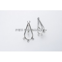 雙水滴形-連接配件正白