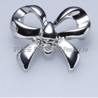 蝴蝶結-連接墜飾正白