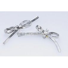 線面蝴蝶結-連接配件正白