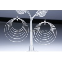 時尚多層次圓流行連接配件正白