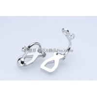 玲瓏簡易耳夾代白-5x13mm-1包-5對