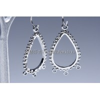 水滴形壓紋-連接配件正白