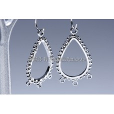 水滴形壓紋-連接配件正白