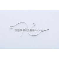 簡易魚耳勾銀色